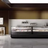 ISA Stratos gelato display cabinet installed in a store