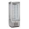 Longoni Classica frozen dessert vertical display cabinet, 70 cm, 4 glass sides