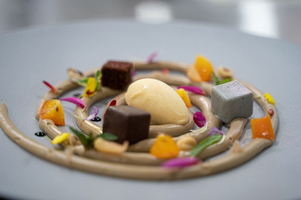 Finished dessert from Loretta Fanella's demonstration