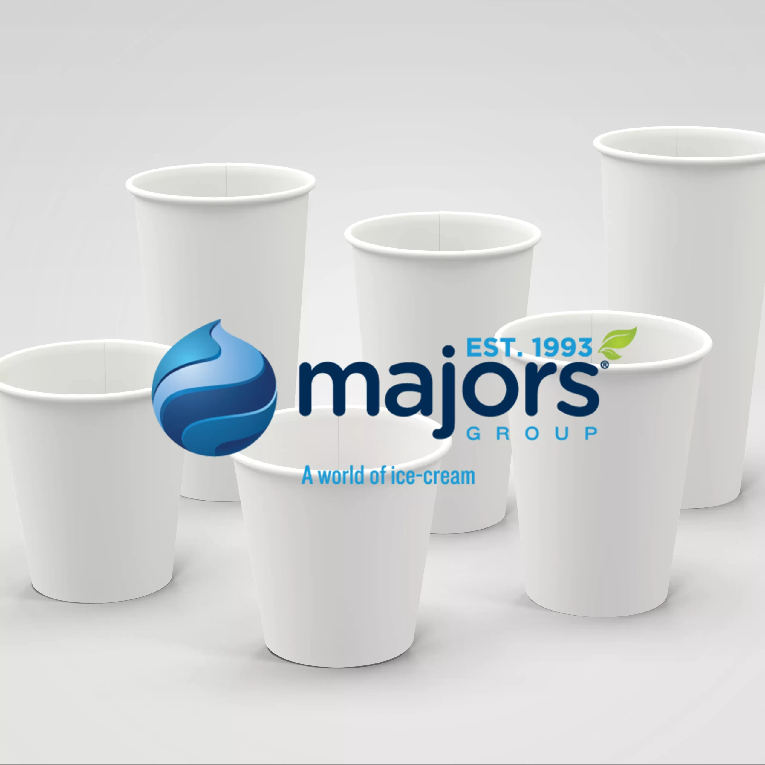 24oz White Drink Cup
