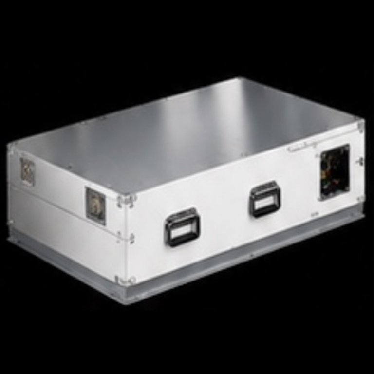 Majors Group all-in-one battery power box that fits under a gelato cart