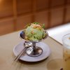 Matcha soft serve made with Rubicone ingredients