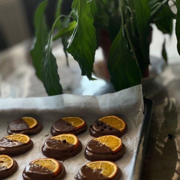Orange cookies