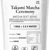 Takumi Matcha premium soft serve mix, 1.5 kg bag