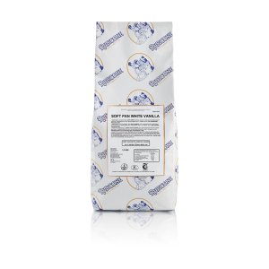 Pan White Vanilla Soft Serve Mix, Rubicone N730 packaging