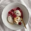 Raspberry gelato Raspberry gelato made with Rubicone ingredients