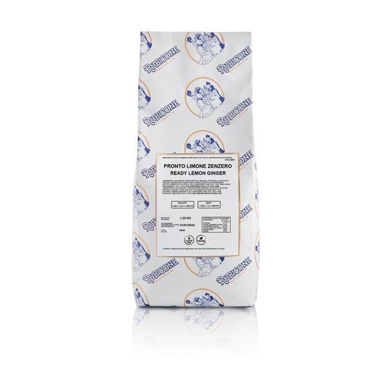 Ready Ginger Lemon Gelato Mix, Rubicone N584 packaging