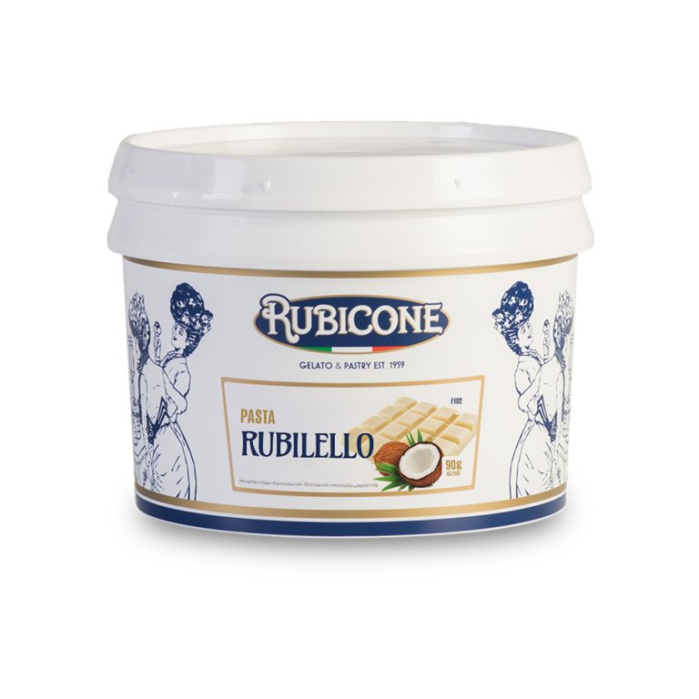 Rubilello Gelato Paste, Rubicone F102 packaging
