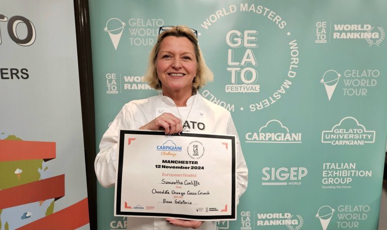 Samantha Cunliffe Wins the Manchester Gelato Challenge