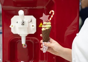 XMatcha Soft Serve: A Low-Sugar Christmas Premium Concept