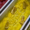 Yuzu gelato made with Rubicone ingredients